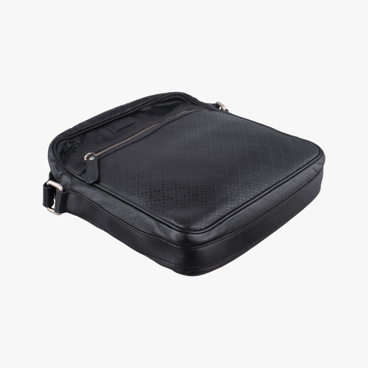 Diamante Messenger Black leather 201448 Lot number unknownディアマンテ メッセンジャー ブラック レザー 201448 製番不明