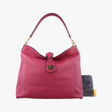 Hobo Bag Red Leather 8BR682 8BR682-Q10 139-2580ホーボーバッグ レッド レザー 8BR682 8BR682-Q10 139-2580