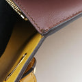 Marisol Brown×Beige ×Yellow Leather DY-21 F576マリソル ブラウン×ベージュ×イエロー レザー DY-21 F576