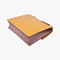 Marisol Brown×Beige ×Yellow Leather DY-21 F576マリソル ブラウン×ベージュ×イエロー レザー DY-21 F576