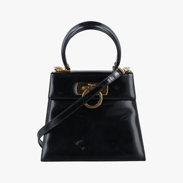 Gancini Black Patent BX-212193ガンチーニ ブラック パテント BX-212193