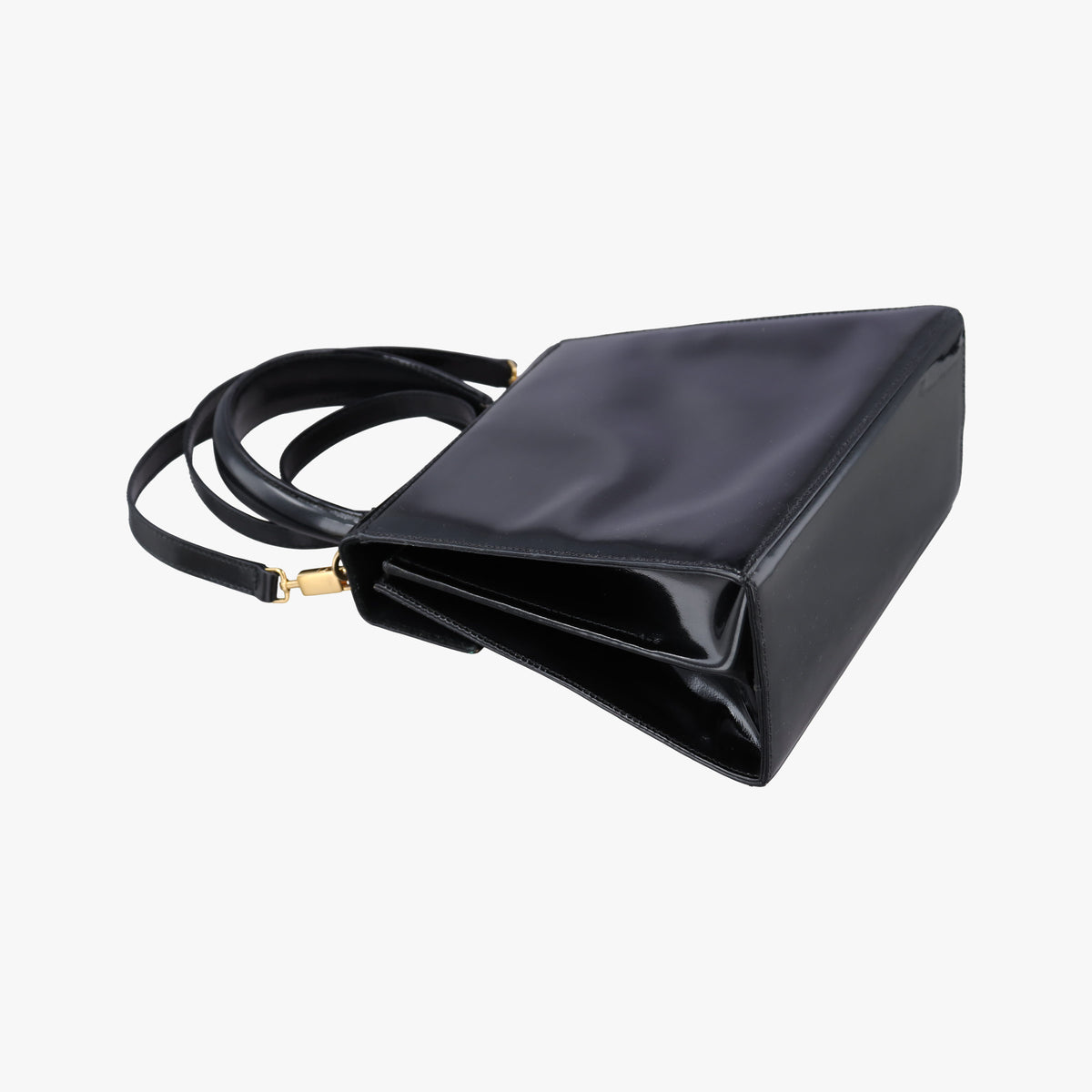 Gancini Black Patent BX-212193ガンチーニ ブラック パテント BX-212193