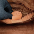 Vintage Boston Brown Leather 002.58.0219ヴィンテージ ボストン ブラウン レザー 002.58.0219