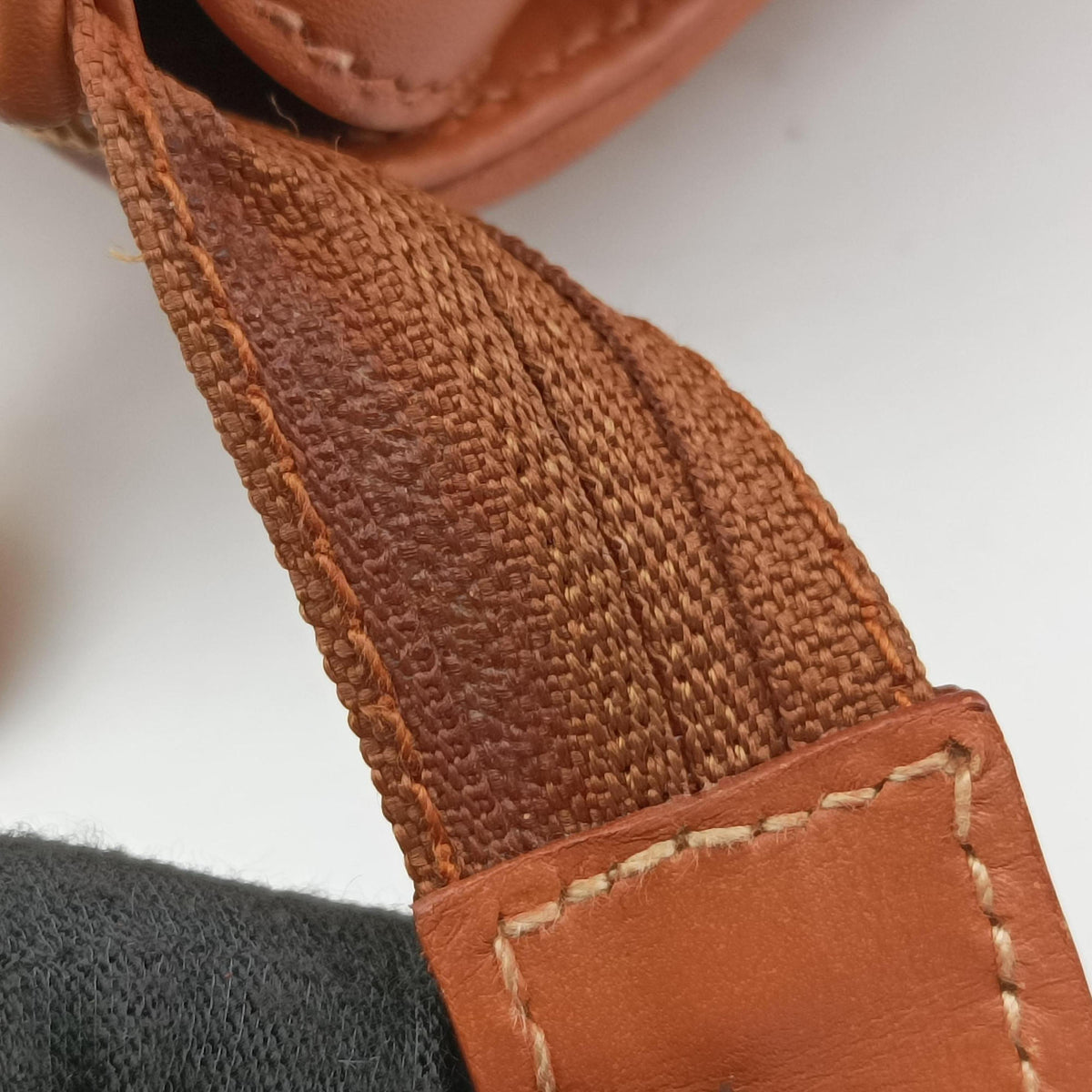 Vintage Boston Brown Leather 002.58.0219ヴィンテージ ボストン ブラウン レザー 002.58.0219