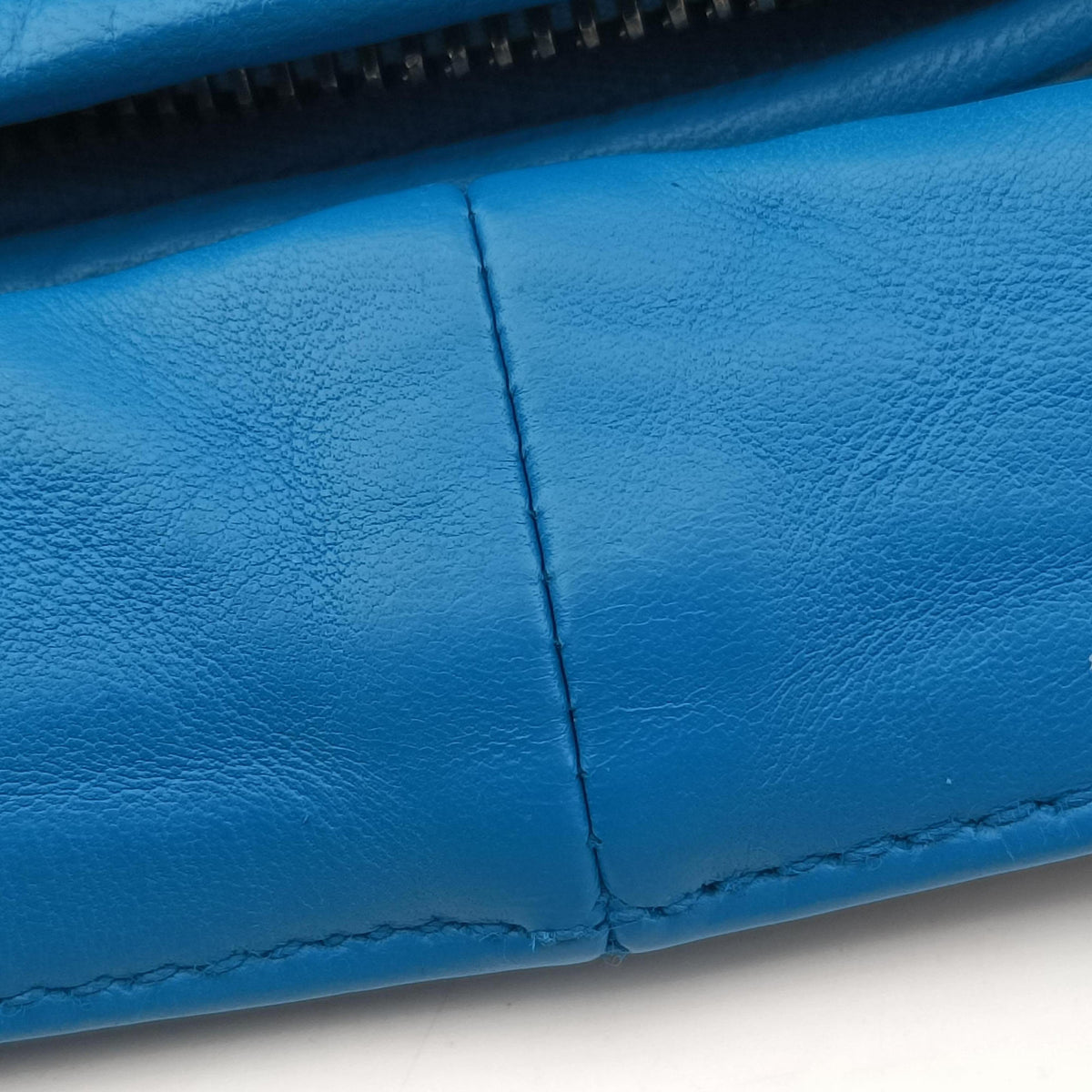 Intrecciato Blue lambskin 232499 V0016 4665 EPEV 2009 5813 Aイントレチャート ブルー ラムスキン 232499 V0016 4665 EPEV 2009 5813 A