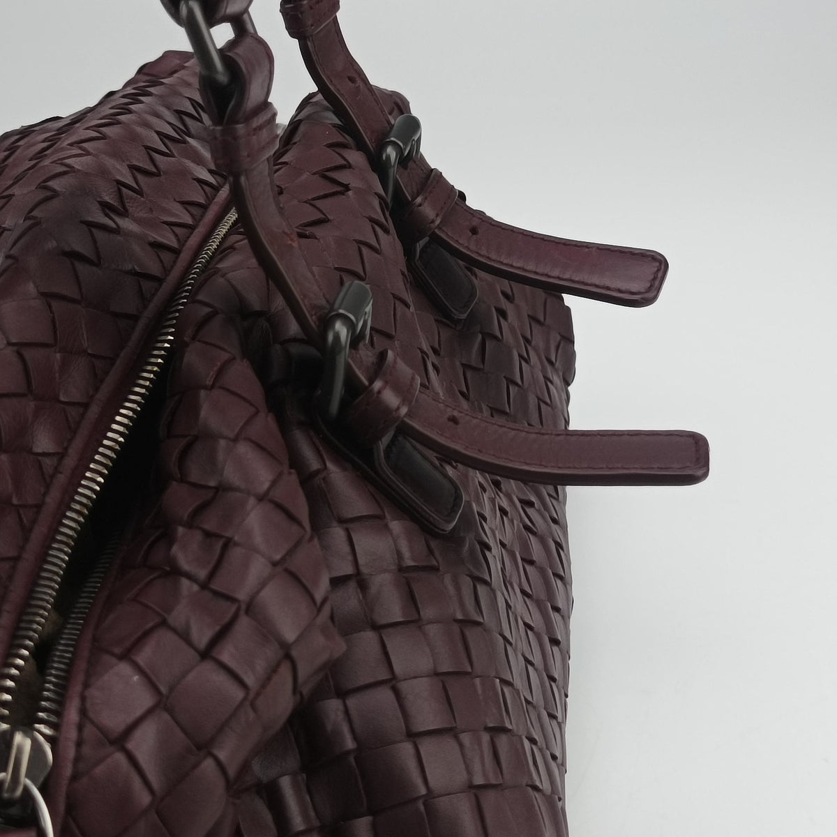 Intrecciato Burgundy lambskin B02794757Yイントレチャート ワインレッド ラムスキン B02794757Y