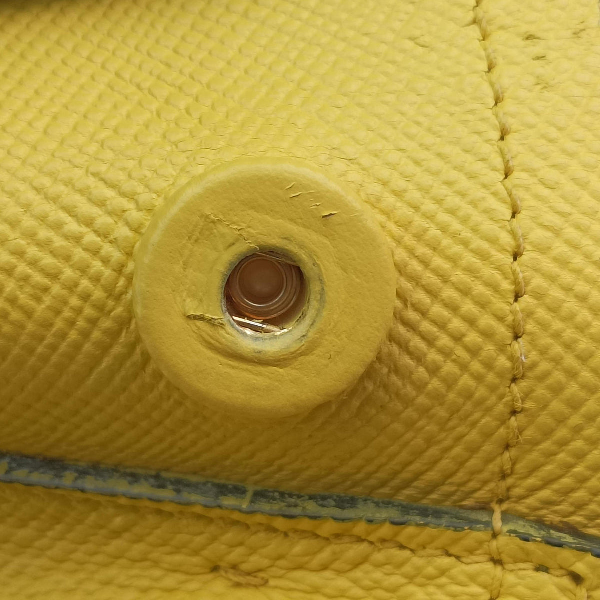 Double Cuir Yellow SAFFIANO　Leather BN2756 117ダブル キュイール イエロー サフィアーノレザー BN2756 117