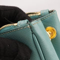Galleria Blue SAFFIANO Leather BN1801 31/Oガレリア ブルー サフィアーノレザー BN1801 31/O