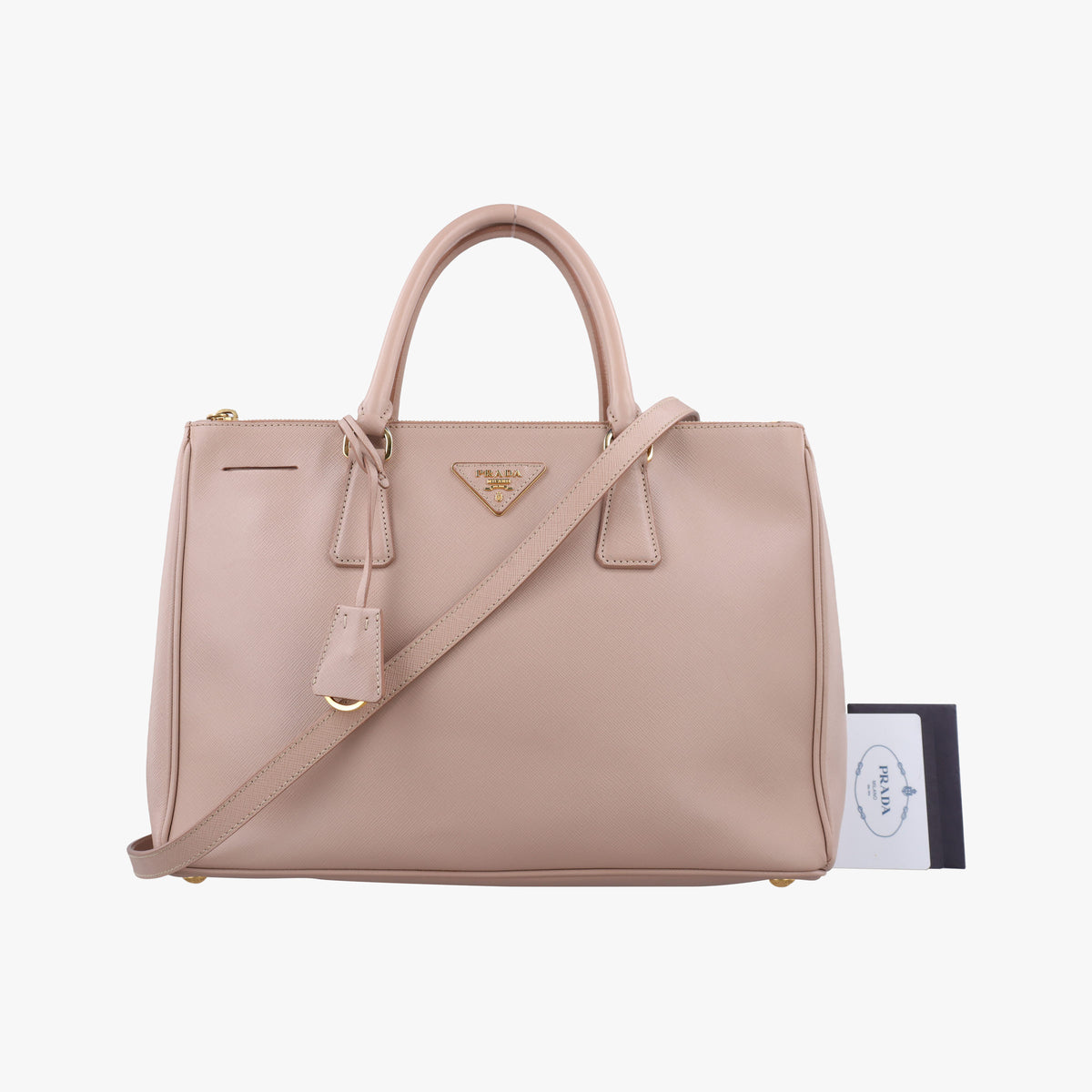 Galleria Pink SAFFIANO Leather BN1801 14 Iガレリア ピンク サフィアーノレザー BN1801 14 I