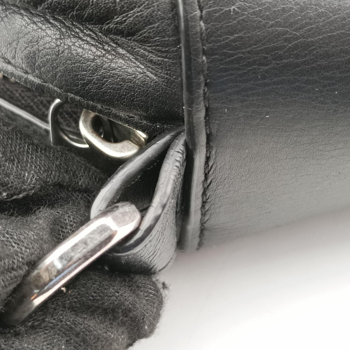 Intrecciato Business Black Lambskin 651580 P01530460Fイントレチャート ビジネス ブラック ラムスキン 651580 P01530460F