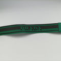 Triangle Logo Plate Green SAFFIANO Leather 2VH155 56 2トライアングル ロゴ プレート グリーン サフィアーノレザー 2VH155 56 2