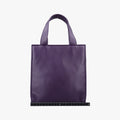 Turquoise Mini Tote Purple lambskin 1BG418 31/Vトライアングルロゴ パープル ラムスキン 1BG418 31/V