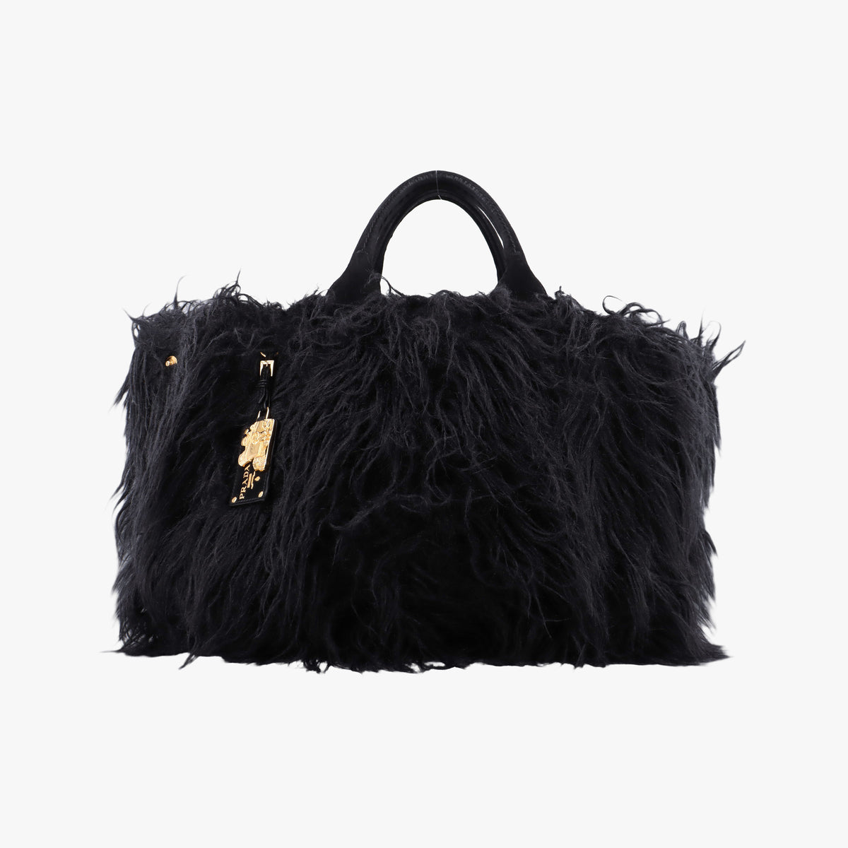 Canapa Black Suede x Fur 14カナパ ブラック スエードxファー 14