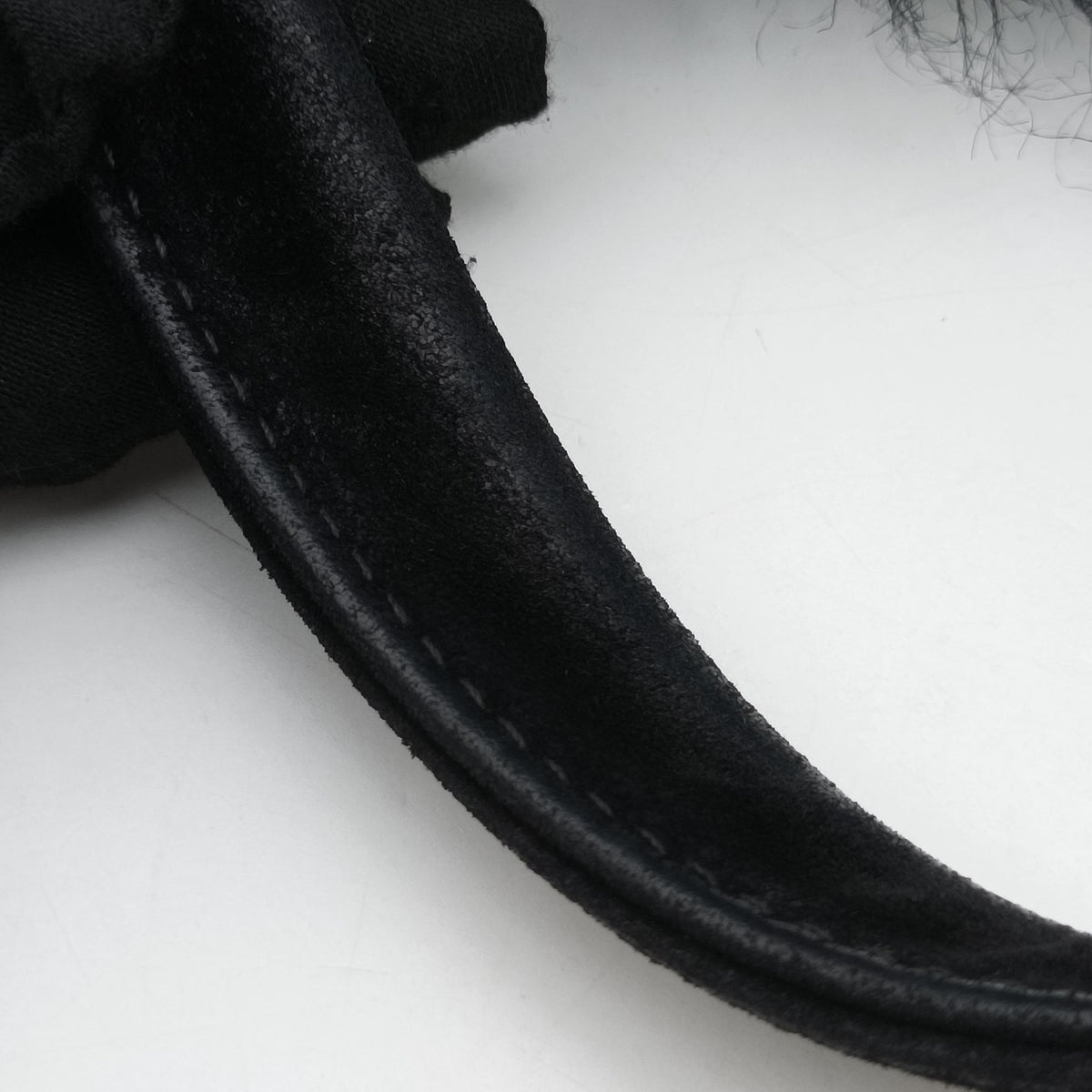 Canapa Black Suede x Fur 14カナパ ブラック スエードxファー 14