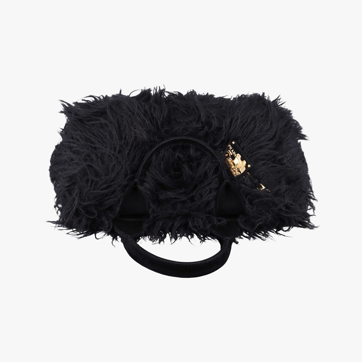 Canapa Black Suede x Fur 14カナパ ブラック スエードxファー 14