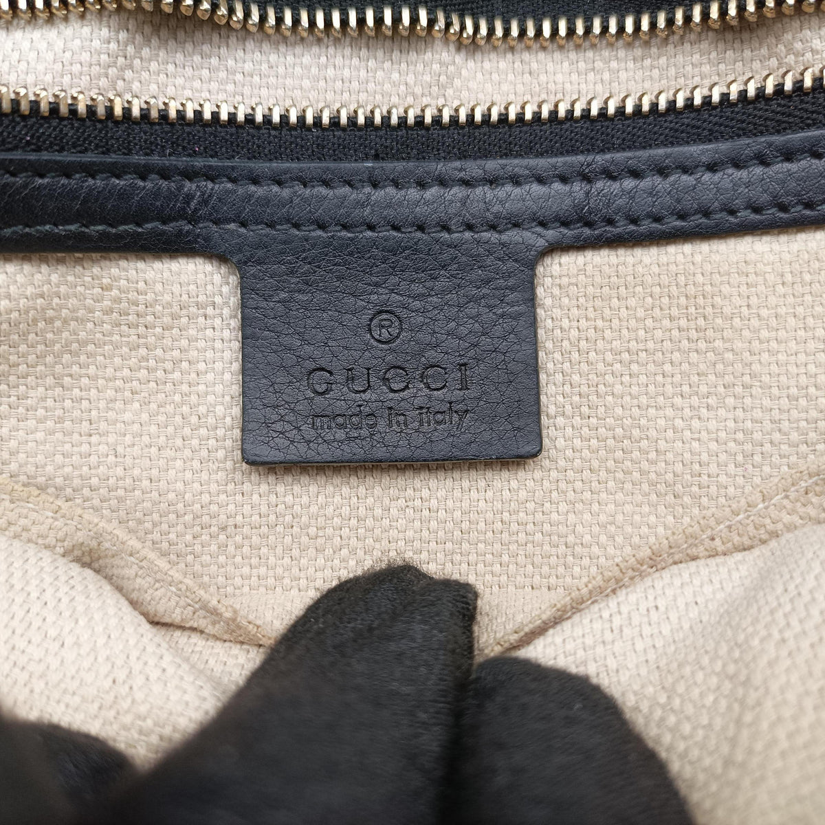 SOHO Black Leather 336752 F017169205ソーホー ブラック レザー 336752 F017169205