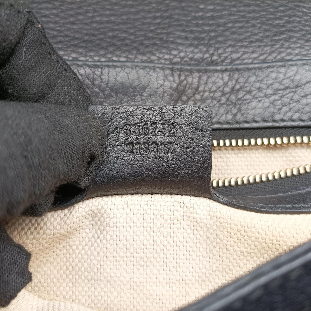 SOHO Black Leather 336752 F017169205ソーホー ブラック レザー 336752 F017169205