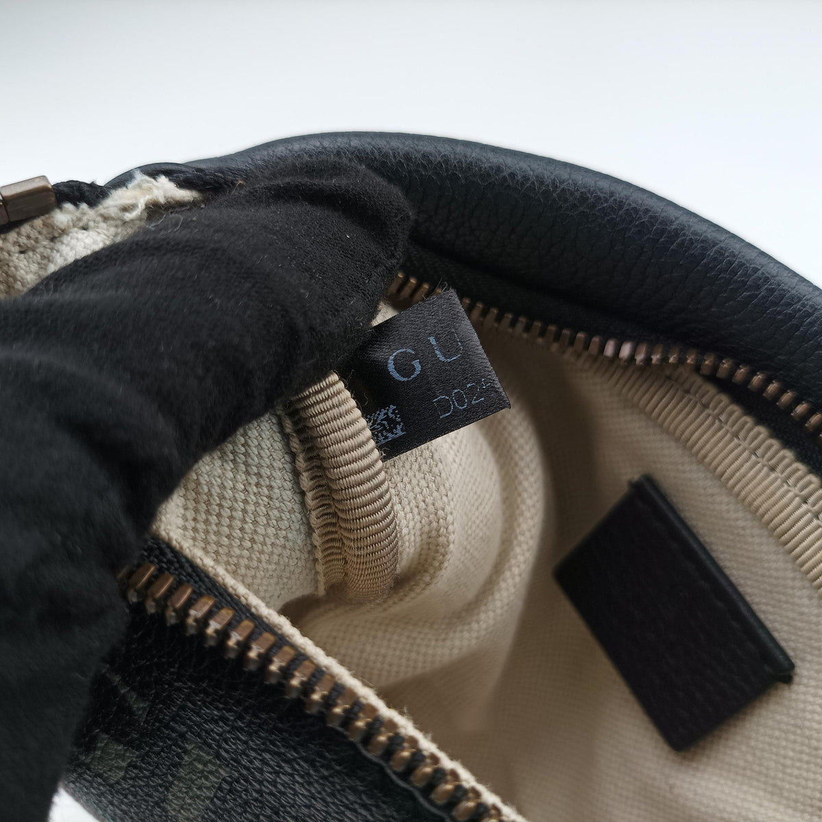 Print Black Leather 527792 Lot number unknownグッチプリント ブラック レザー 527792 製番不明