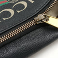 Print Black Leather 527792 Lot number unknownグッチプリント ブラック レザー 527792 製番不明