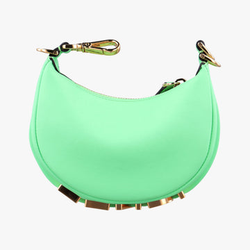 Nano Fendigraphy Green Leather 7AS089 7AS089 AKKT 238.0189ナノ フェンディグラフィー グリーン レザー 7AS089 7AS089 AKKT 238.0189