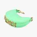 Nano Fendigraphy Green Leather 7AS089 7AS089 AKKT 238.0189ナノ フェンディグラフィー グリーン レザー 7AS089 7AS089 AKKT 238.0189