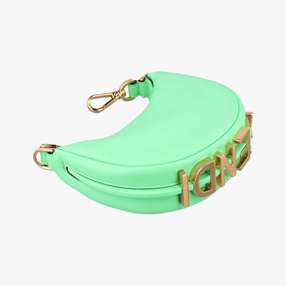 Nano Fendigraphy Green Leather 7AS089 7AS089 AKKT 238.0189ナノ フェンディグラフィー グリーン レザー 7AS089 7AS089 AKKT 238.0189