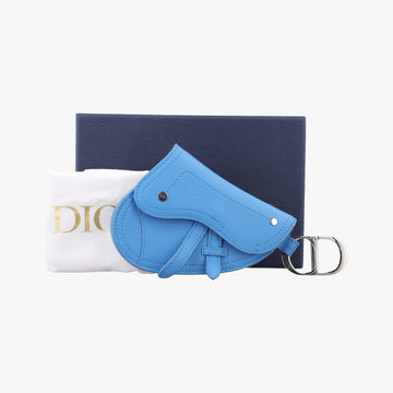 Saddle pouch Blue Leather 19-BO-1109 Xサドルポーチ ブルー レザー 19-BO-1109 X
