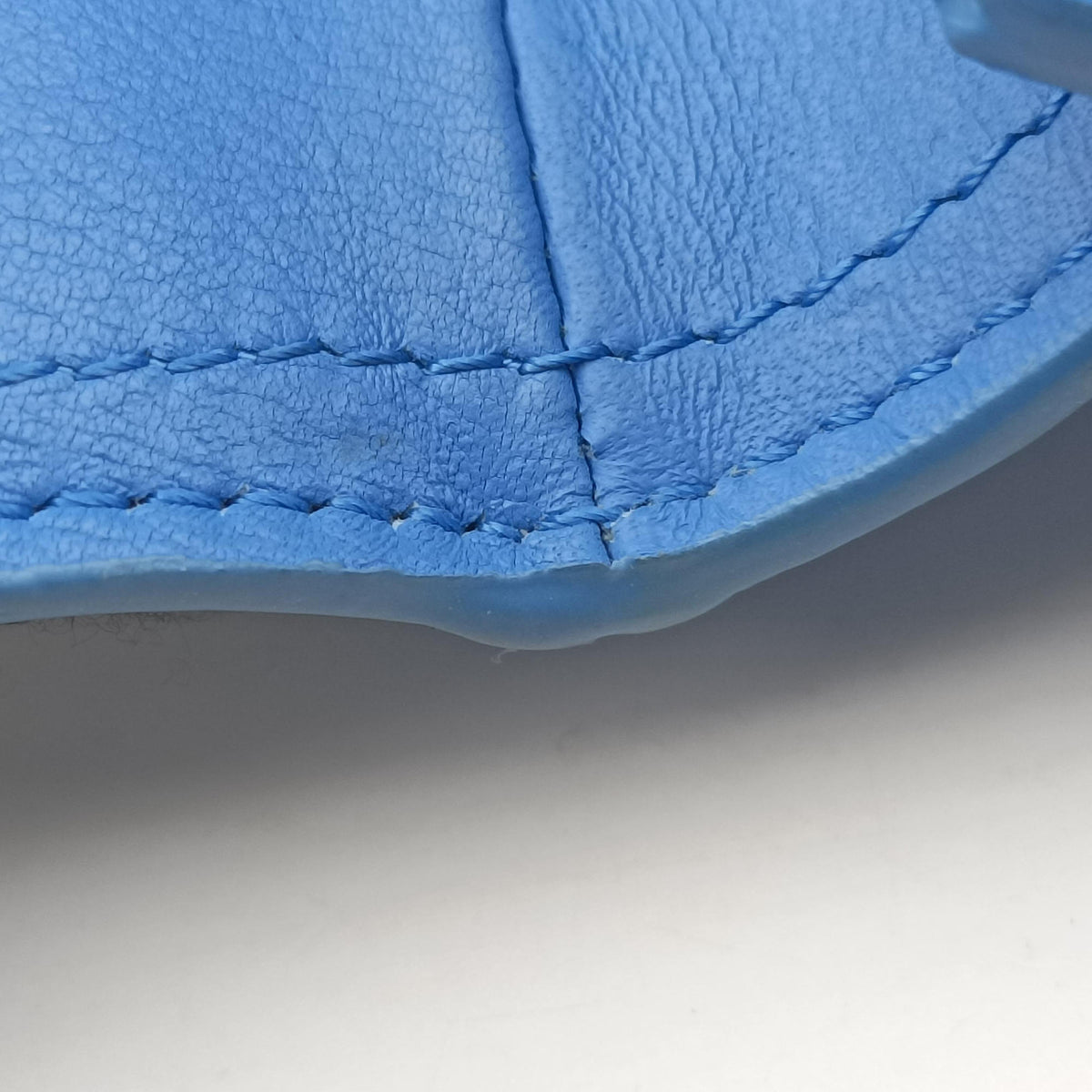 Saddle pouch Blue Leather 19-BO-1109 Xサドルポーチ ブルー レザー 19-BO-1109 X