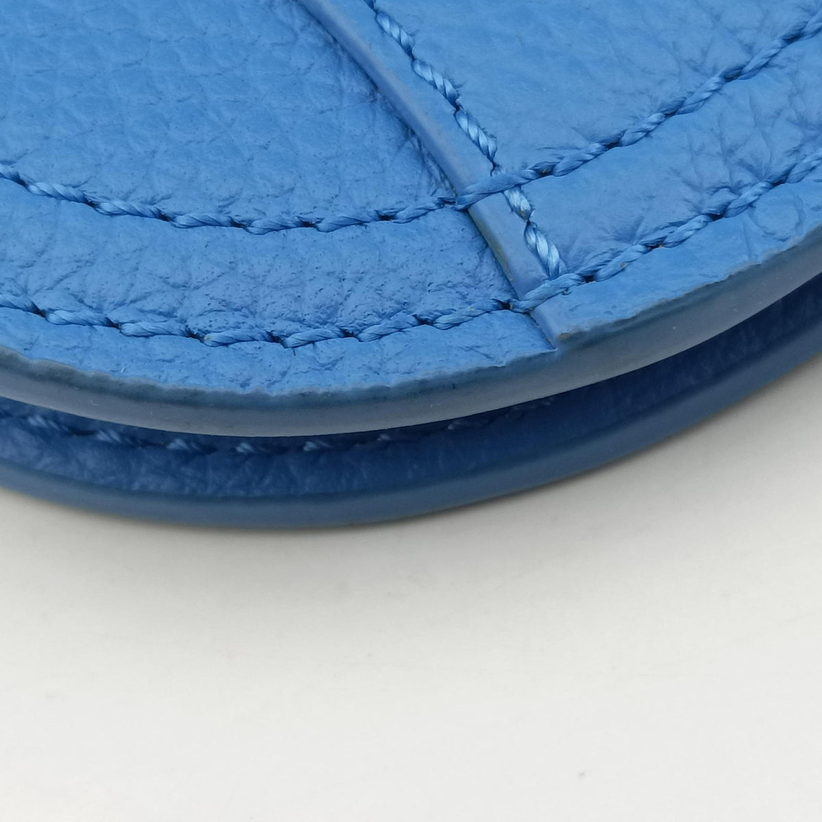 Saddle pouch Blue Leather 19-BO-1109 Xサドルポーチ ブルー レザー 19-BO-1109 X