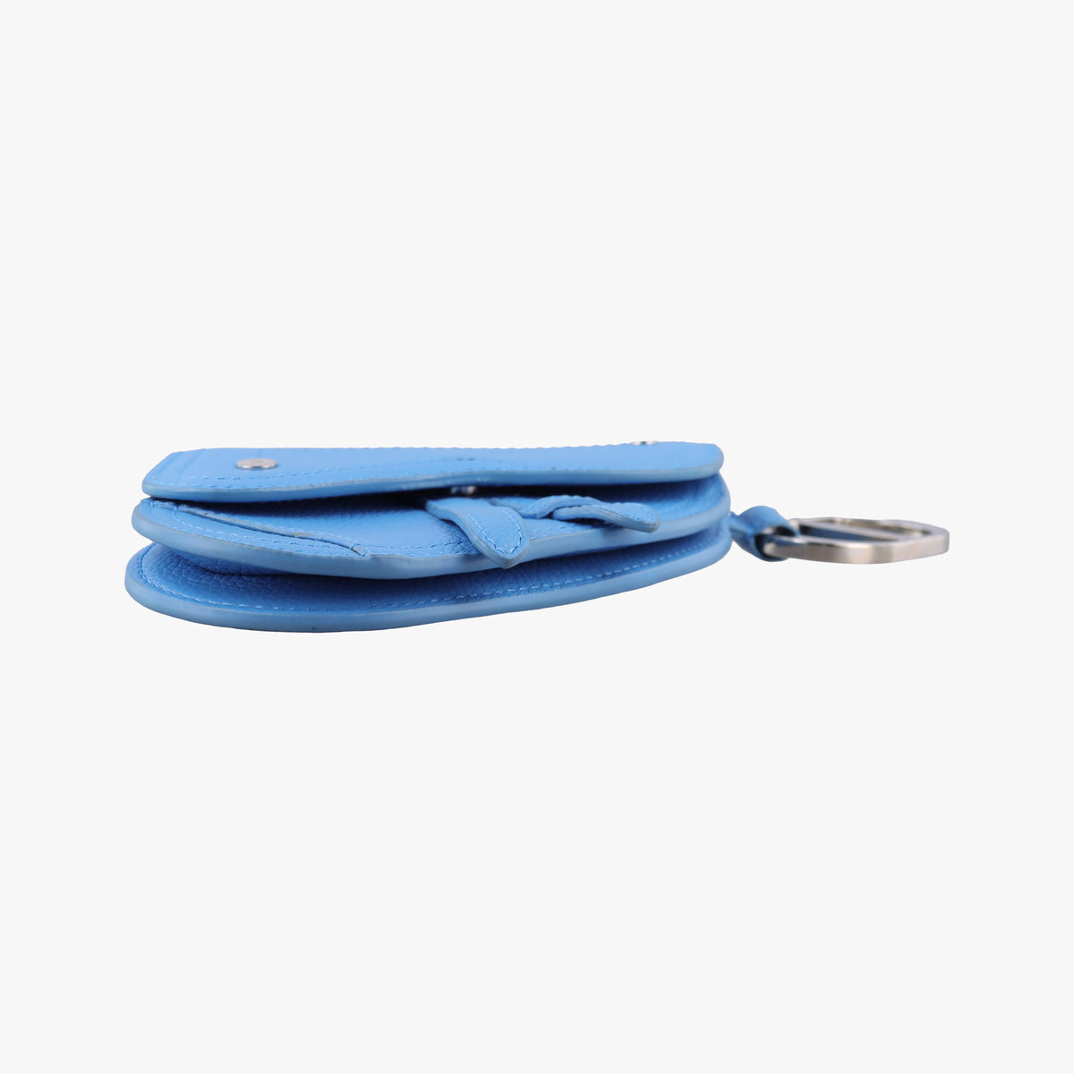 Saddle pouch Blue Leather 19-BO-1109 Xサドルポーチ ブルー レザー 19-BO-1109 X