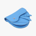 Saddle pouch Blue Leather 19-BO-1109 Xサドルポーチ ブルー レザー 19-BO-1109 X
