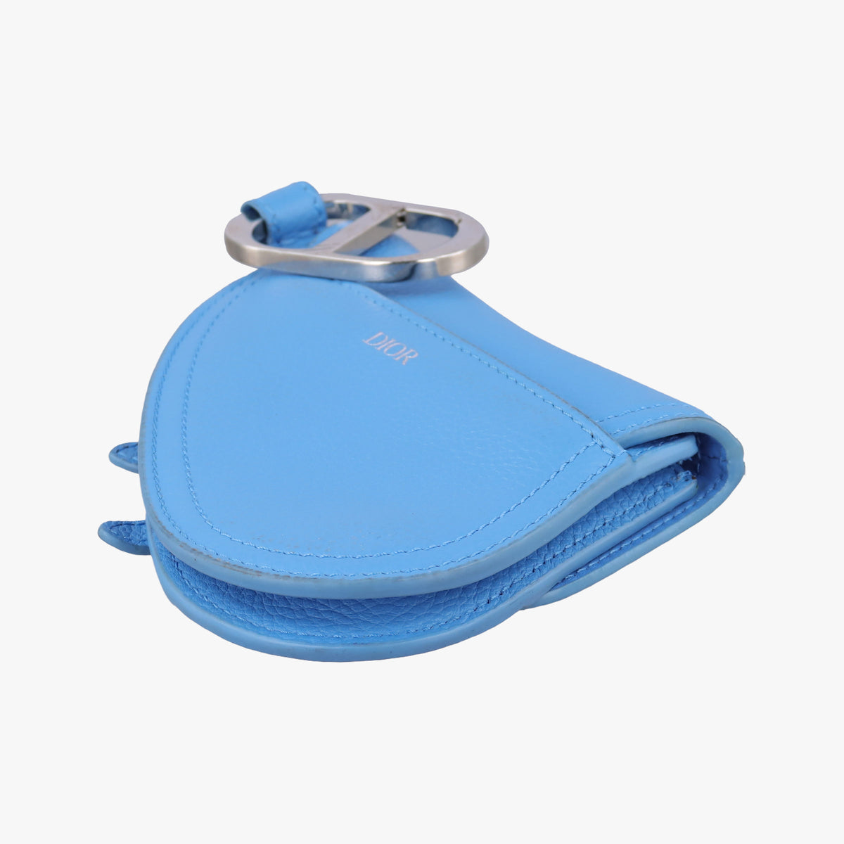Saddle pouch Blue Leather 19-BO-1109 Xサドルポーチ ブルー レザー 19-BO-1109 X