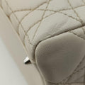 Lady Dior Beige lambskin 09-MA-0096レディディオール ベージュ ラムスキン 09-MA-0096