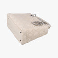 Lady Dior Beige lambskin 09-MA-0096レディディオール ベージュ ラムスキン 09-MA-0096