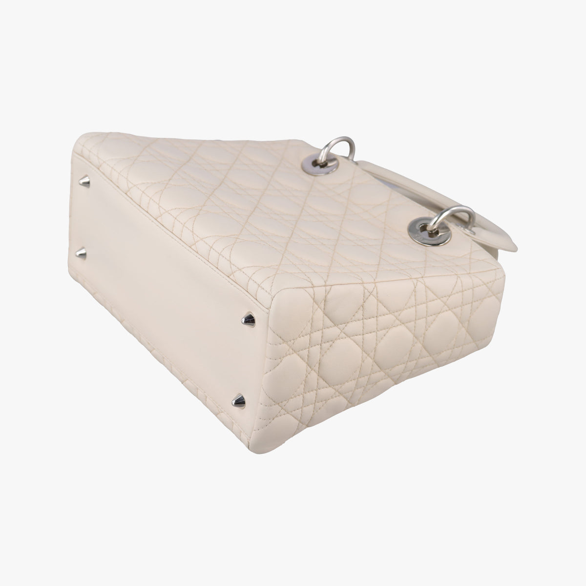 Lady Dior Beige lambskin 09-MA-0096レディディオール ベージュ ラムスキン 09-MA-0096