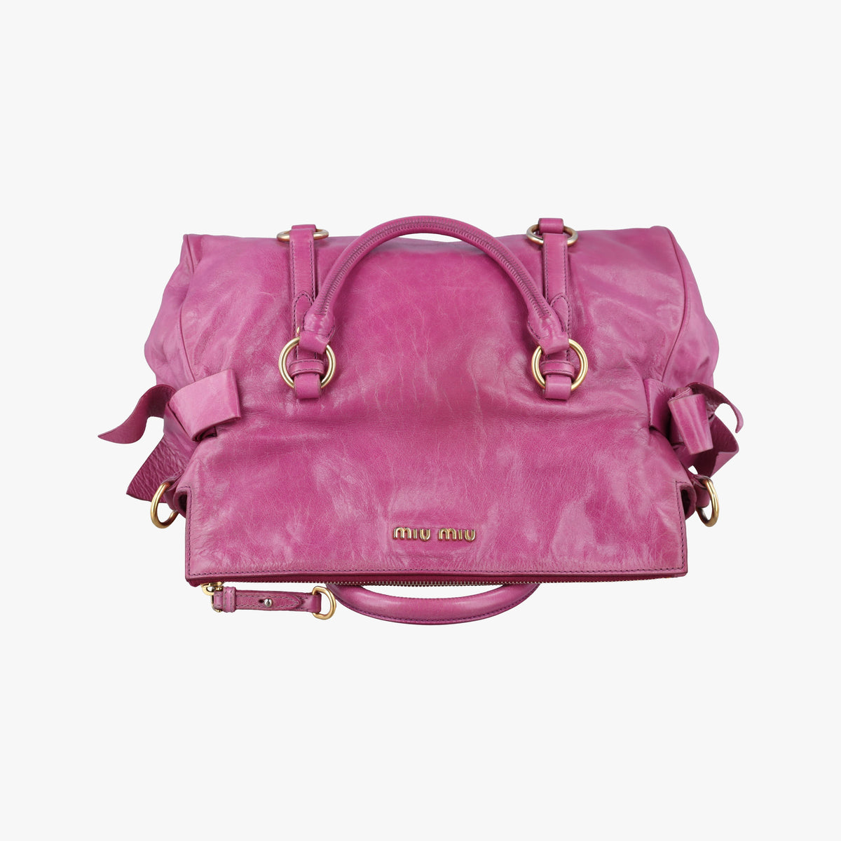 Vittelorux Bow Purple Leather 26ヴィッテロルクス ボー パープル レザー 26
