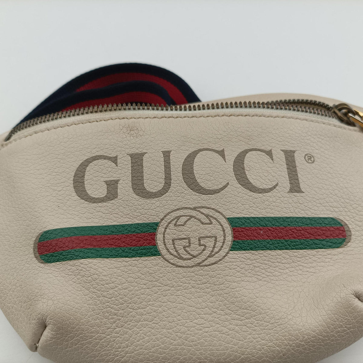 Print White Leather 527792 H027869056グッチプリント ホワイト レザー 527792 H027869056