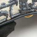 Saddle Navy Jacquard×Leather 50-MA-1109サドル ネイビー ジャガード×レザー 50-MA-1109