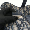Saddle Navy Jacquard × Leather 28-MA-0210 IC Chipサドル ネイビー ジャガード×レザー 28-MA-0210 ICチップ