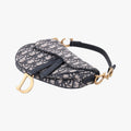 Saddle Navy Jacquard × Leather 28-MA-0210 IC Chipサドル ネイビー ジャガード×レザー 28-MA-0210 ICチップ