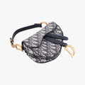 Saddle Navy Jacquard × Leather 28-MA-0210 IC Chipサドル ネイビー ジャガード×レザー 28-MA-0210 ICチップ