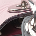 Diorissimo Pink×gray Leather 09-MA-0144ディオリッシモ ピンク×グレー レザー 09-MA-0144