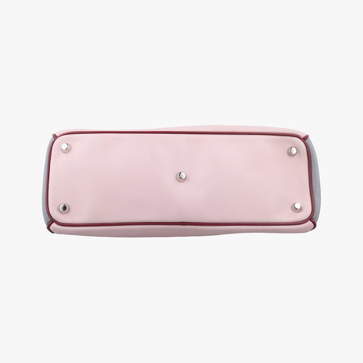Diorissimo Pink×gray Leather 09-MA-0144ディオリッシモ ピンク×グレー レザー 09-MA-0144