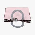 Diorissimo Pink×gray Leather 09-MA-0144ディオリッシモ ピンク×グレー レザー 09-MA-0144