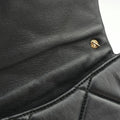 Vara Quilted Black Leather KM-22 C150ヴァラ キルテッド ブラック レザー KM-22 C150