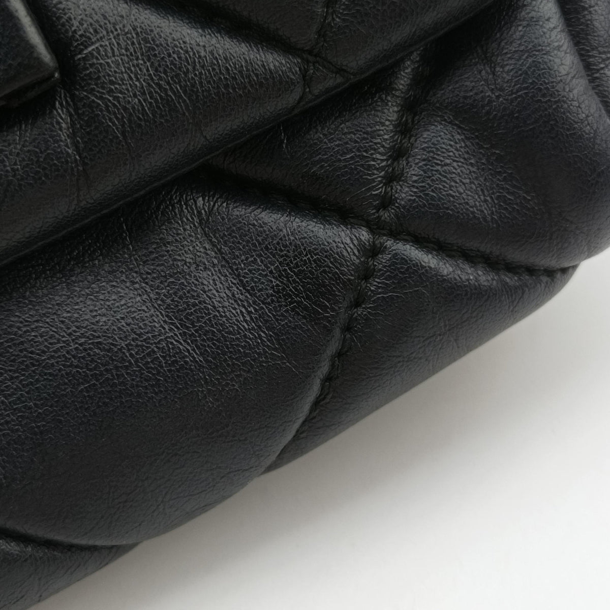 Vara Quilted Black Leather KM-22 C150ヴァラ キルテッド ブラック レザー KM-22 C150