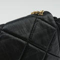 Vara Quilted Black Leather KM-22 C150ヴァラ キルテッド ブラック レザー KM-22 C150