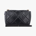 Vara Quilted Black Leather KM-22 C150ヴァラ キルテッド ブラック レザー KM-22 C150