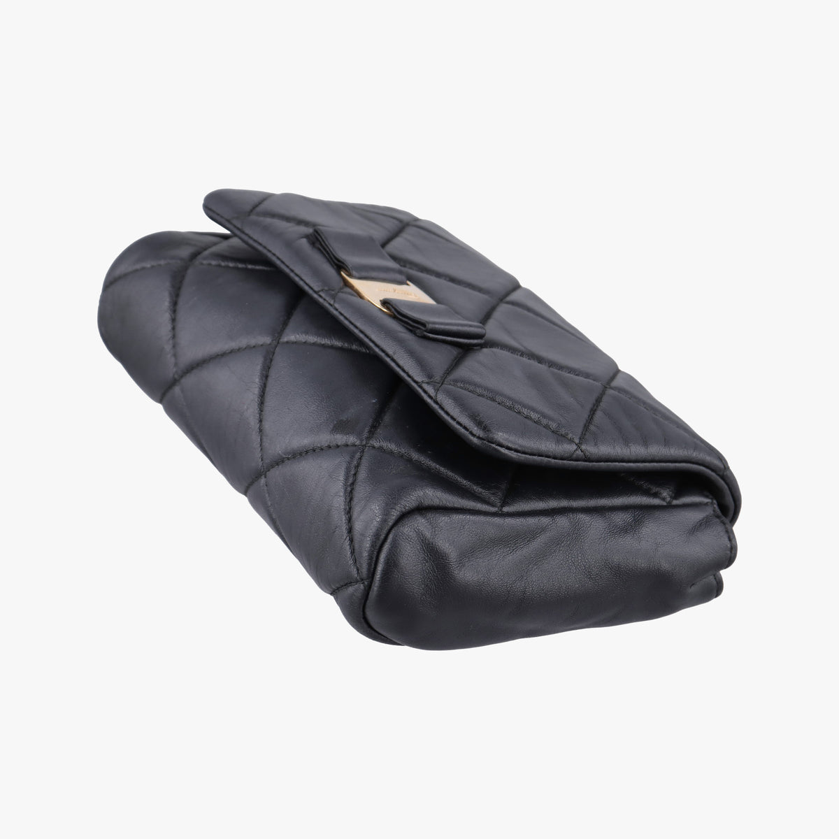 Vara Quilted Black Leather KM-22 C150ヴァラ キルテッド ブラック レザー KM-22 C150