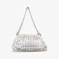 Perforated Chain White Leather A34884 11377089パーフォレイテッド チェーン ホワイト レザー A34884 11377089